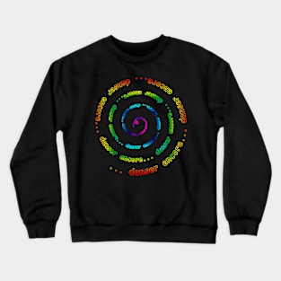 danser encore arc-en-ciel Crewneck Sweatshirt